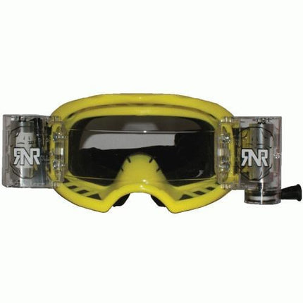 Rnr Colossus Yellow Wvs 48mm, Yellow Goggle, Wide Vision System, GXX48, Roll & Tear Off
