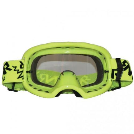 Rnr Colossus Neon Yellow Tear Off, Neon Yellow Goggle, GX68TO, Tear Off
