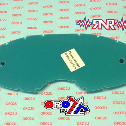 Colossus Tear Off Lens Blue, Anti Fog, Anti Scratch, LB00