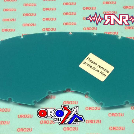 Platinum Tear Off Lens Blue LB66