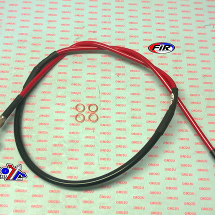 Hose Front Brake Red / Black CRF450R 17-18, H02-1-074/P-CL / 45125-MKE-A01, CRF250R 2018