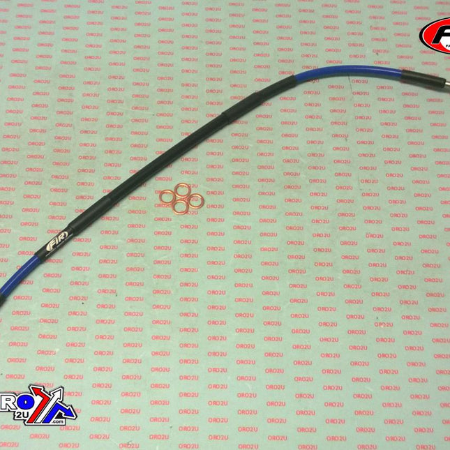 Hose Rear Brake Blue / Black CRF450R 17-18, H02-2-042/P-CL / 43310-MKE-A01, CRF250R 2018