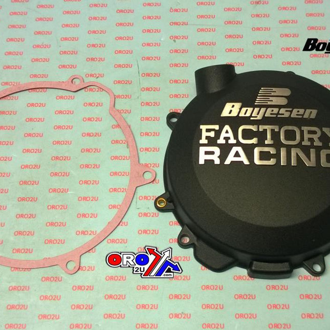 Clutch Cover 16-21 KTM 125 Sx, Boyesen CC-41AB, Black