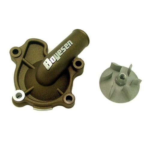 Water Pump Cover 10-17 CRF250R, Supercooler Boyesen WPK-07AM, Magnesium