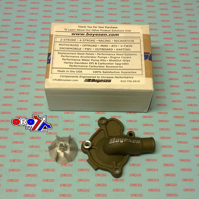 Water Pump Cover 10-17 CRF250R, Supercooler Boyesen WPK-07AM, Magnesium
