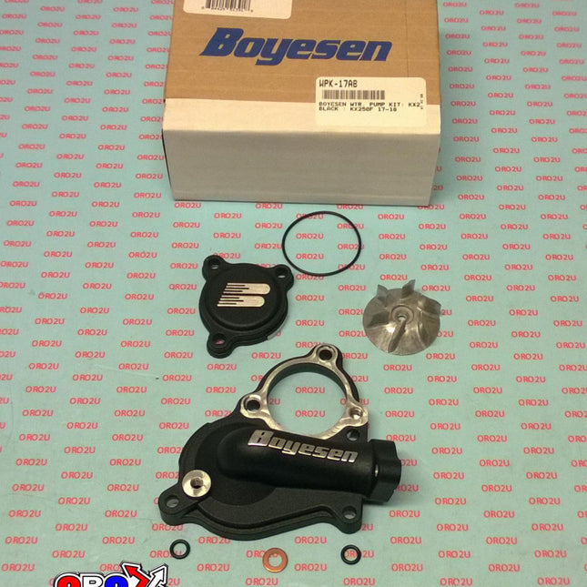 Water Pump Cover 17-23 KX250F, Boyesen WPK-17AB Supercooler