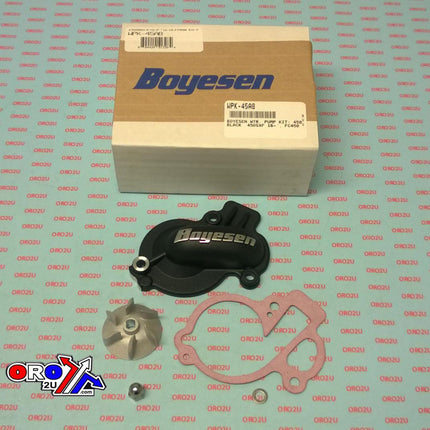 Water Pump Cover 16-25 SX-F450, Supercooler Boyesen WPK-45AB, Black