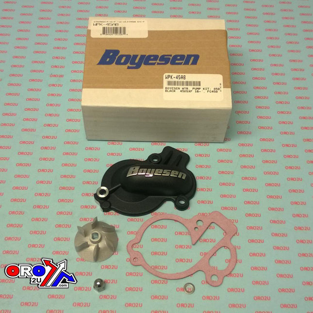 Water Pump Cover 16-25 SX-F450, Supercooler Boyesen WPK-45AB, Black