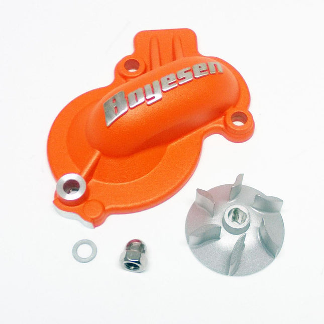 Water Pump Cover 16-25 SX-F450, Supercooler Boyesen WPK-45AO, Orange