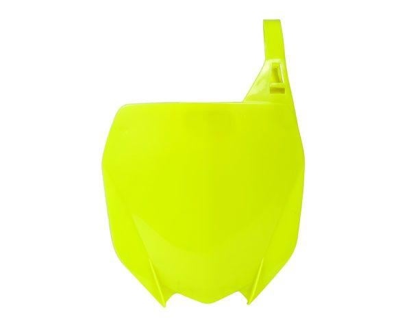 Front Plate 18-22 YZ450F, YZ250F 19-23, Neon Yellow, Rtech R-TBYZFGF0018