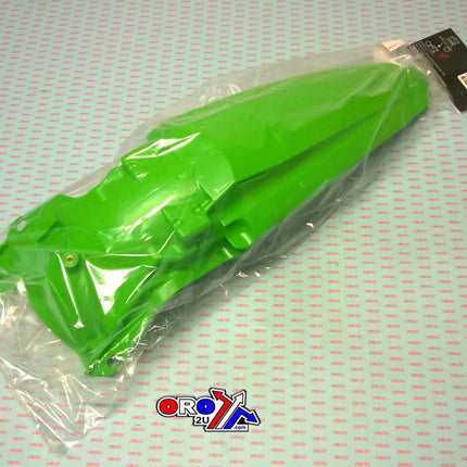 Rear Fender 2019-23 KX450 Green, Rtech R-PPKXFVE0019