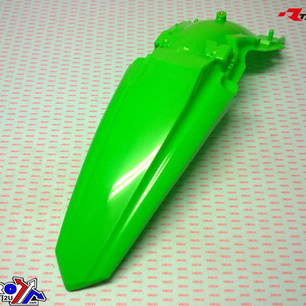 Rear Fender 2019-23 KX450 Neon Green, Rtech R-PPKXFVF0019