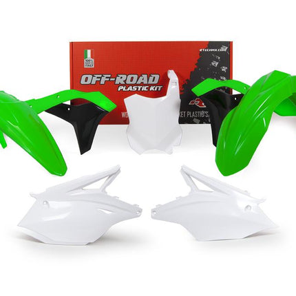 Plastic KIT/5 17-19 KX250F, OEM 2019, Rtech R-KITKXF-OEM-529