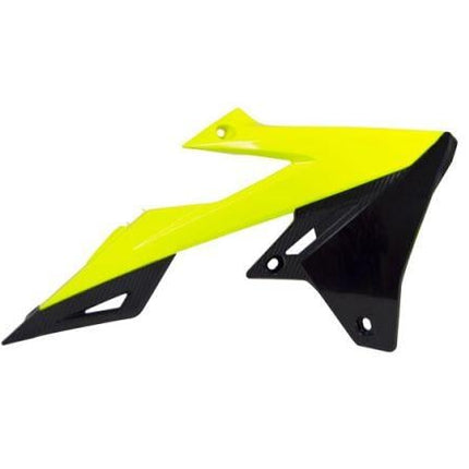 Radiator Scoops 18-25 RM-Z450, 2019-25 RM-Z250, Rtech OEM R-CVRMZGFNR18