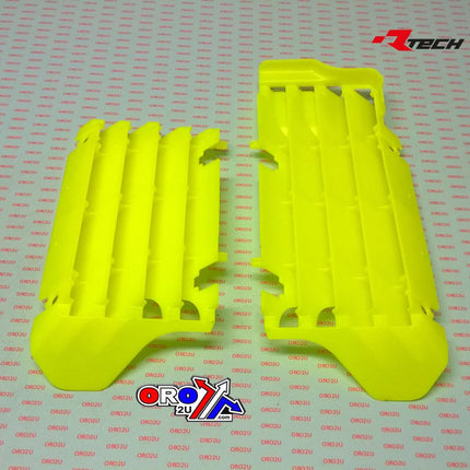 Rad Louvers Oversize Neon Yellow RM-Z450 18-25, Rtech R-GRRMZGF0018