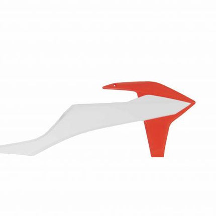 Rad Scoops 2019-22 KTM Sx/sxf, Rtech R-CVKTMBNAR19, White/orange, Sx/sx-f/xc/xc-f 2019-22 OEM Colours
