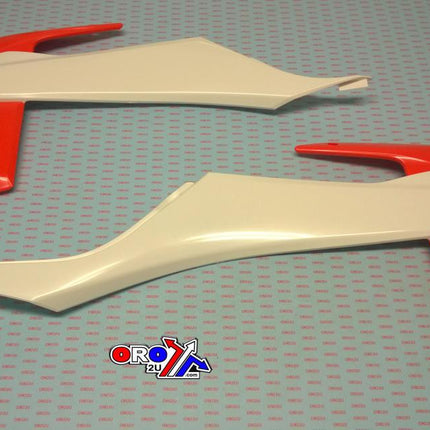 Rad Scoops 2019-22 KTM Sx/sxf, Rtech R-CVKTMBNAR19, White/orange, Sx/sx-f/xc/xc-f 2019-22 OEM Colours