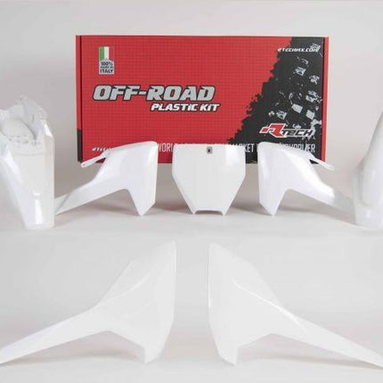 Plastic KIT/5 17-23 TC65, White, Rtech R-KITHSQ-BN0-565