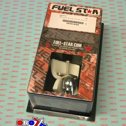 Fuel Valve Kit KTM 125/200/250SX, Fuel Star FS101-0163 Dirt, Tape / Petcock / Clips / Pipes / Bolts