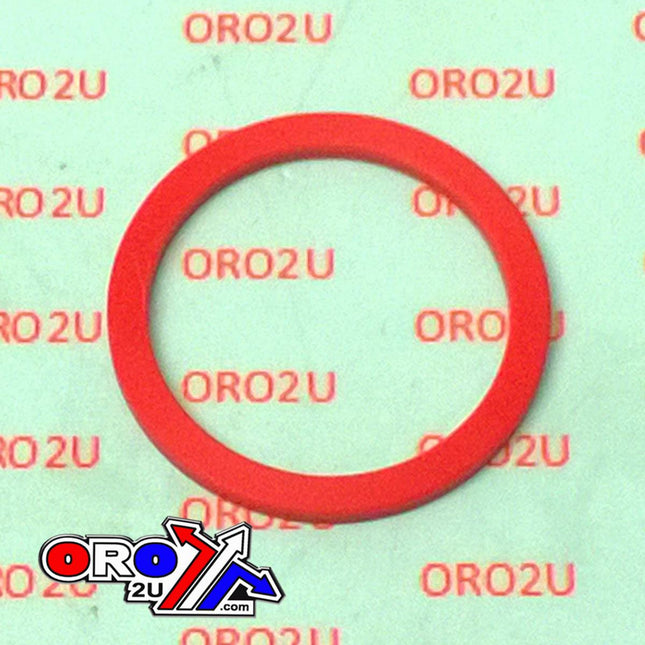 Front Fork Spring Spacer, 47/48mm (43x35x3mm) - Red, Hptp Ff, SPACER-FF-4303