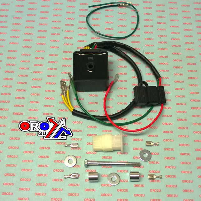 Regulator Honda Cl Cb Cj, Ricks 10-164H, 31400-292-670, 31700-455-671