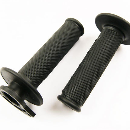 Lock On Grip Set KX RM YZ, Half Waffle Soft Black, Odi Style, FIR