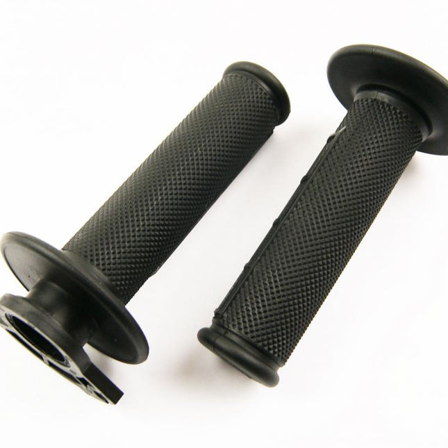 Lock On Grip Set KX RM YZ, Half Waffle Soft Black, Odi Style, FIR