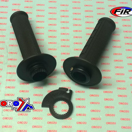 Lock On Grip Set KX RM YZ, Half Waffle Soft Black, Odi Style, FIR