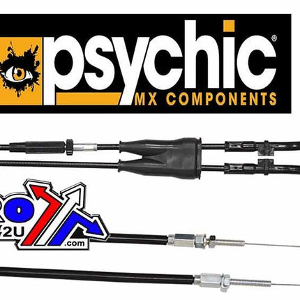 Cable Throttle Set KX250F 17-19, Psychic 103-443 54012-0637 (1130mm)