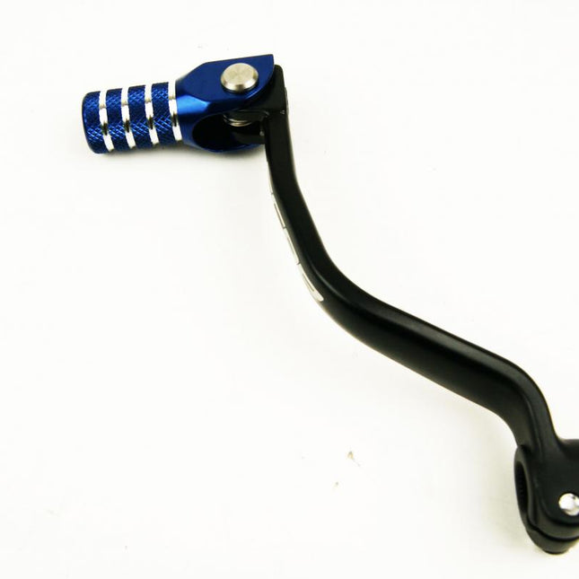 Gear Shift Lever Black Blue Tip 99-26 Yamaha YZ 65 85 Forged Aluminium Scar GSL408