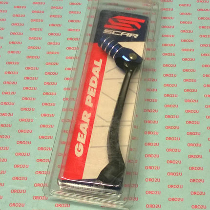 Gear Shift Lever Black Blue 18-26 Fantic Yamaha Xe Xx WR YZ F Fx 250 450 Aluminium Scar GSL413