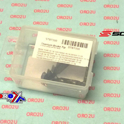 Brake Tip Titanium 13-26 Gasgas Husqvarna KTM Ec Ex Mc Tc Te Tx Fc Fe Fx Fs Sx Xc Exc Scar STBT500