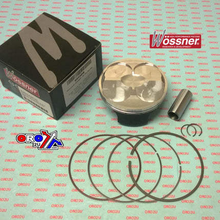 Piston Kit 2015 KX450F 96.00 A, Wossner 8955DA Kawasaki 13001-0766, High Compression 13.8