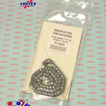CAM CHAIN 98XRH2015-80M, VERTEX 8898XRH2015080, Made in Japan