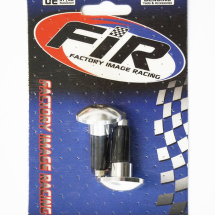 Silver Handlebar Bar Plug Ends For 13.5mm - 14mm ID Bore Cnc Aluminium