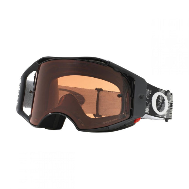 OAKLEY AIRBRAKE JET BLACK SPEED, OA OO7046-46, Prizm Bronze Lens