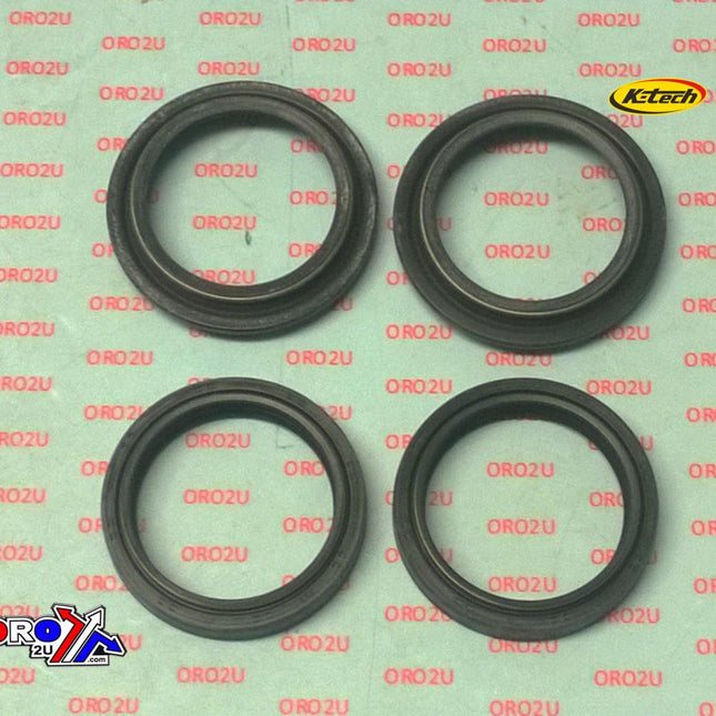 Seal & Wiper Set 46x58, K-tech FSK-027 Fork Seal Kit, Nok Oe Fitment