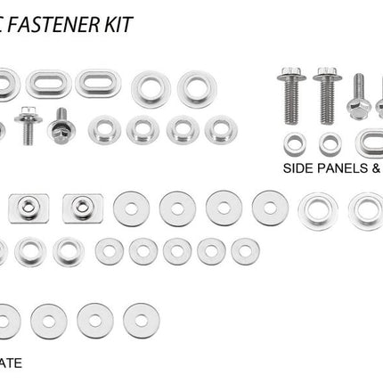 Plastic Bolt Kit Yamaha Style, Full Plastic Fastener Kit