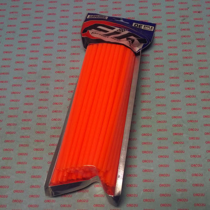 Spoke Skin Set 8.5 & 7.5 Ora, SS-101, 76 Pcs, Neon Orange