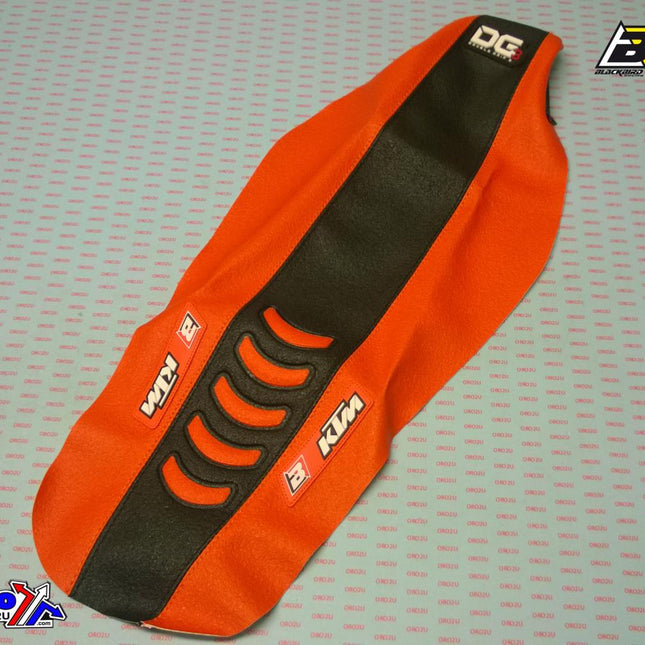 18-24 KTM 85 DG3 Grip Orange/black Seat Cover, Blackbird 1527H