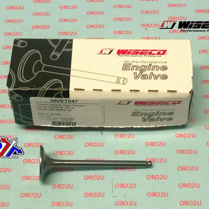 Valve Exhaust Titanium CRF 250 R, Wiseco WVET047, 18-19, 14721-K95-A20