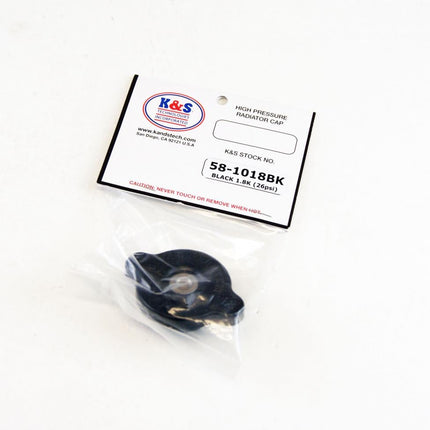 Radiator Cap (26 psi) Black 58-1018BK