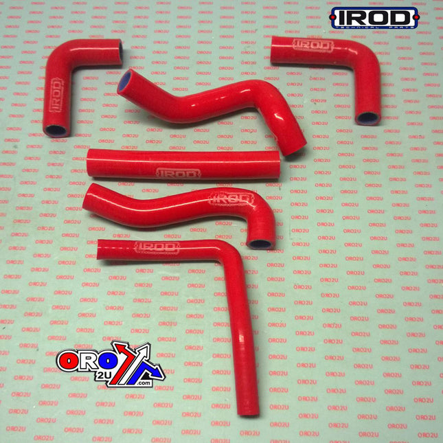 Hose Kit 6pcs Beta 125 Rr 18-19, Silicone Radiator Red 010109, Irod