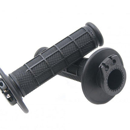 Lock On Grip Set CRF 150 R, Half Waffle Soft Black, Odi Style, FIR