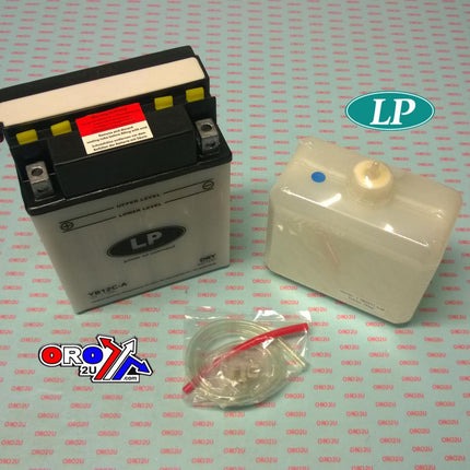 Battery LB12C-A 12V 12Ah w/Acid Pack, Landport Mb YB12C-A, Md LB12C-A