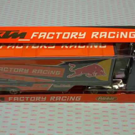 Model Die Cast Red Bull KTM Race, Truck, Blue And Orange, Scale 1:32, Newray 14393