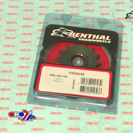 Front Sprocket Renthal 506, Yamaha 506--420-14P, 506-420-14P