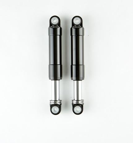Shock Absorber -Bullit (11 ½ inch) -Chrome, Harley Davidson FXD Dyna, K-TECH 220C-120-115-DYN