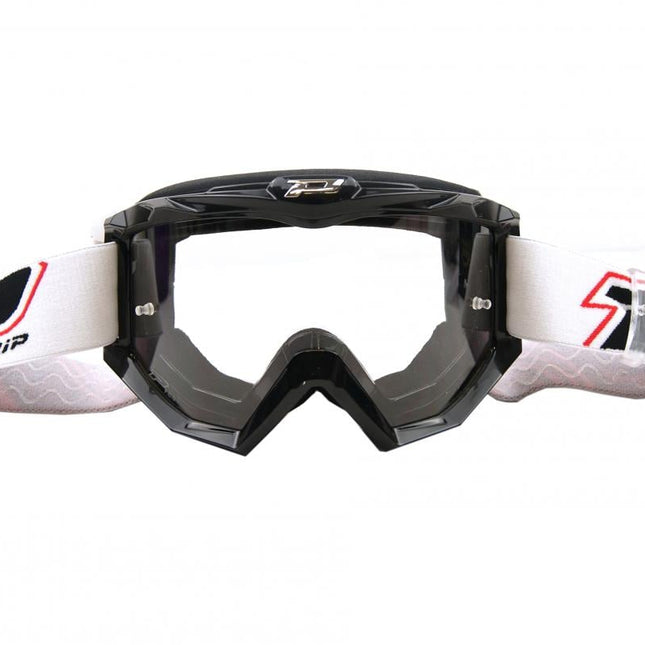 Progrip Atzaki Goggle Black With Clear Lens, PG3201 Black