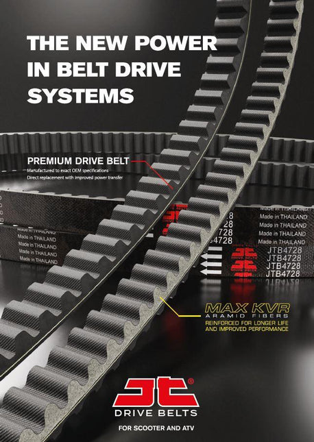 Drive Belt Premium JTB7001 Bsv Villa Daelim Honda Kymco Pgo Sym